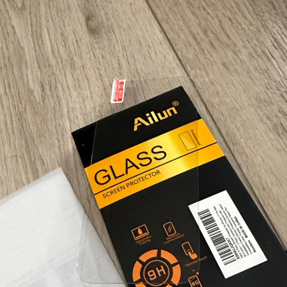 Ailun Black and Yellow Tempered Glass Screen Protector
